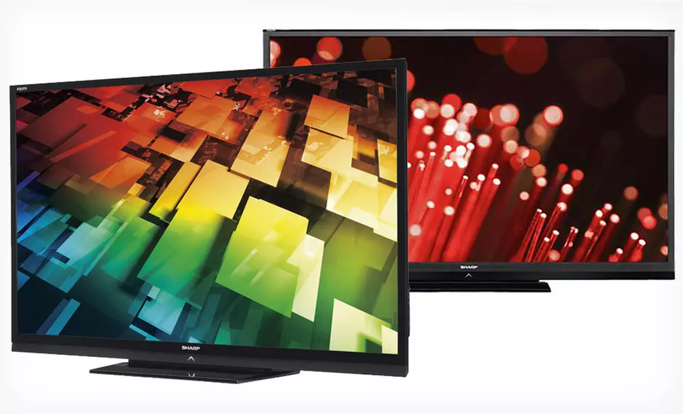 Sharp 60" and 70" Refurbished LED 1080p HDTVs (Up to 70% Off). Five Options Available. Free Shipping. - Primary Image