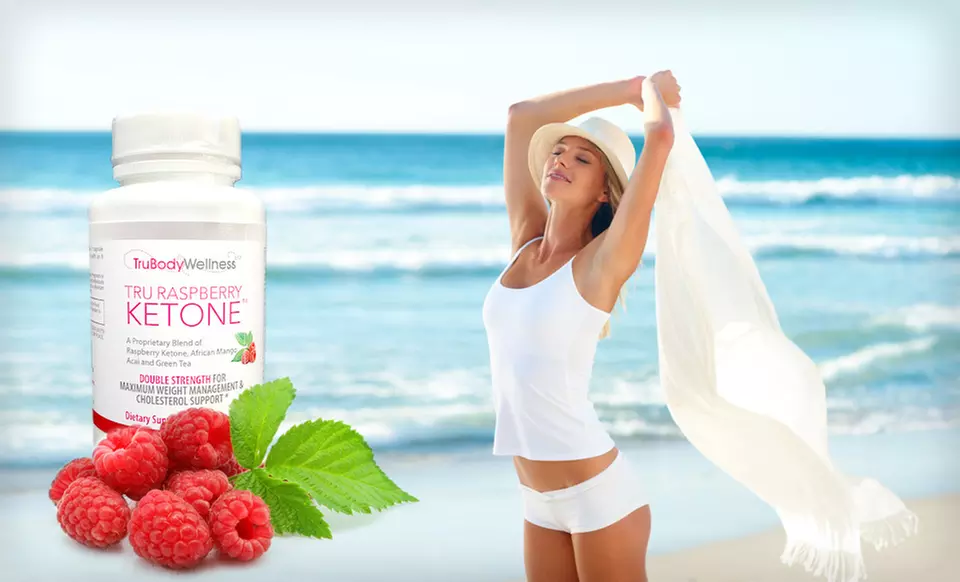 30-, 60- or 90-Day Supply of Tru Raspberry Ketone Weight-Loss Supplements (Up to 68% Off). Free Shipping. - Primary Image