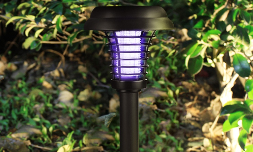 Image 5: Lampe tueuse d'insectes solaire
