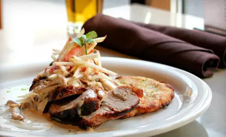 Contemporary, Seasonal Three-Course Dinner for 2 or 4 at Lokal Restaurant & Lounge (Up to 58% Off) - Primary Image