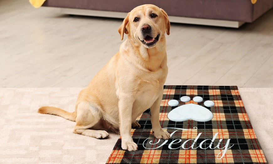 Image 5: Personalised Fleece Dog Blanket from Printerpix