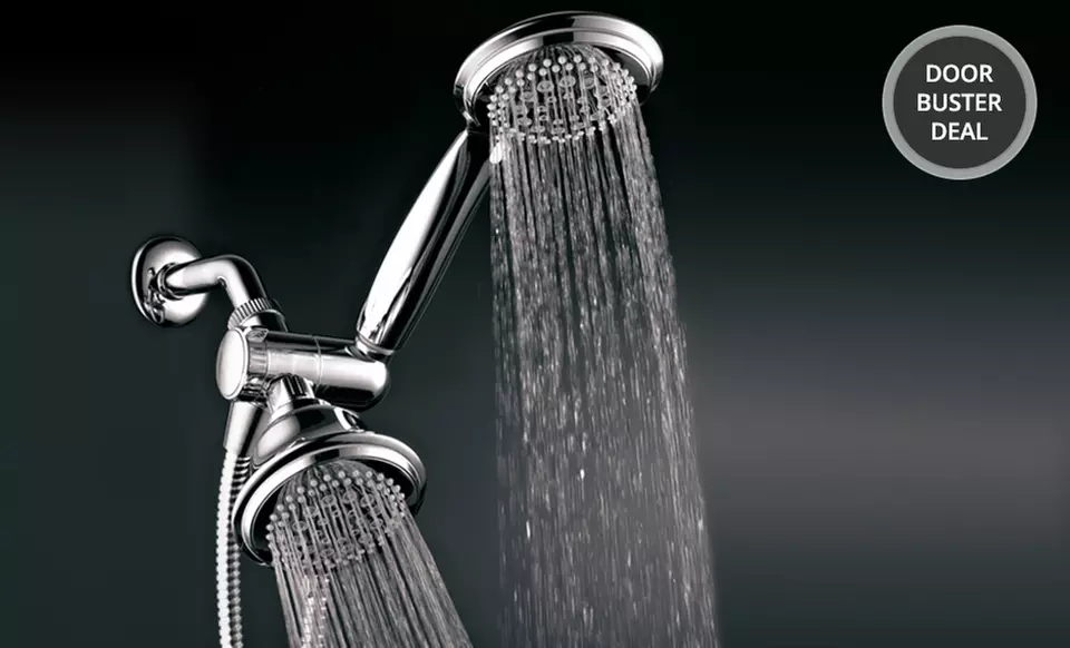DreamSpa Ultra-Luxury 36-Setting Combo Showerhead. Free Returns. - Primary Image