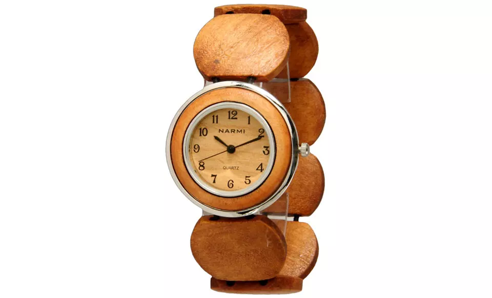 Narmi Stretch Wooden Watches - Second Medium