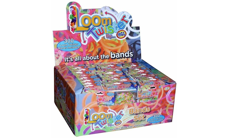 Image 1: 48 Bags of Loom Twister Bands
