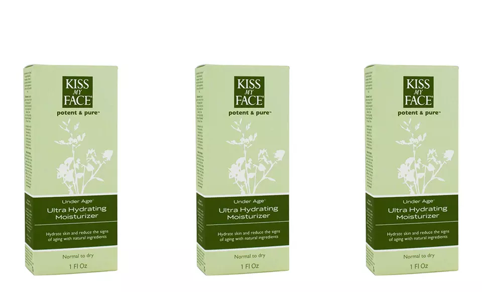 3-Pack Kiss My Face Under Age Ultra Hydrating Moisturizer - Primary Image