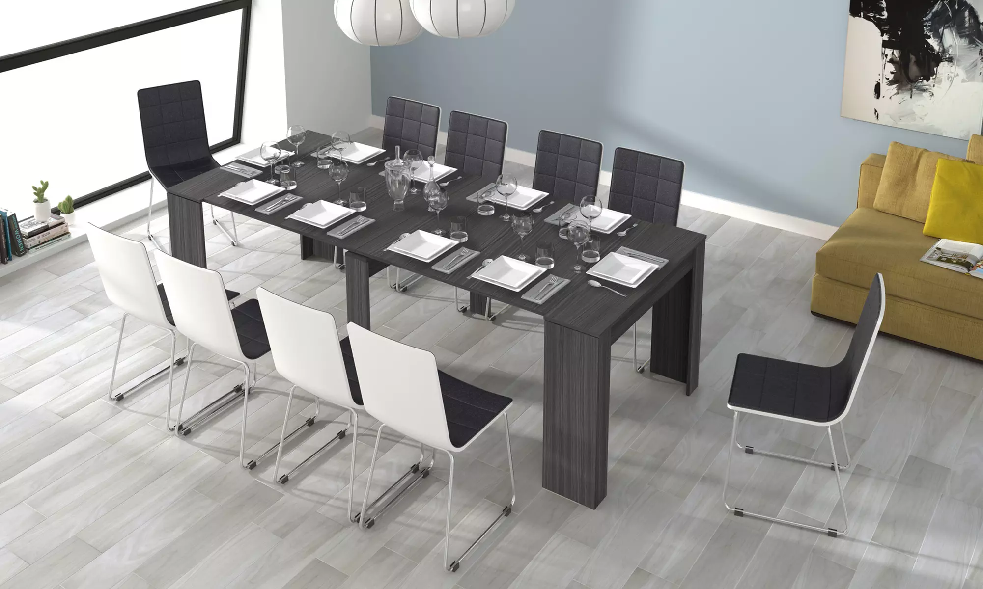 Ausziehbarer Konsolentisch „Prime"