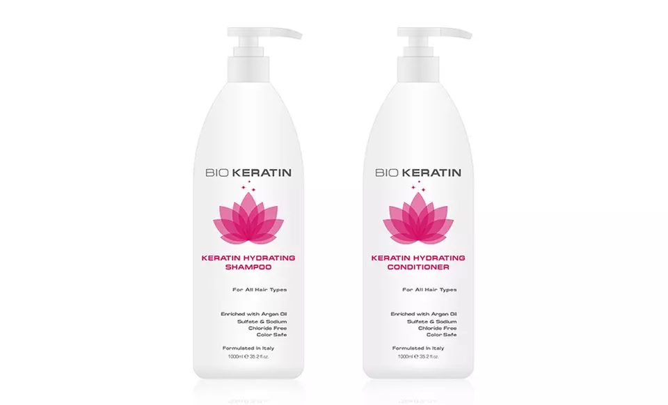 Bio Keratin Hydrating Shampoo or Conditioner; 35.2 Fl. Oz. Each - Primary Image