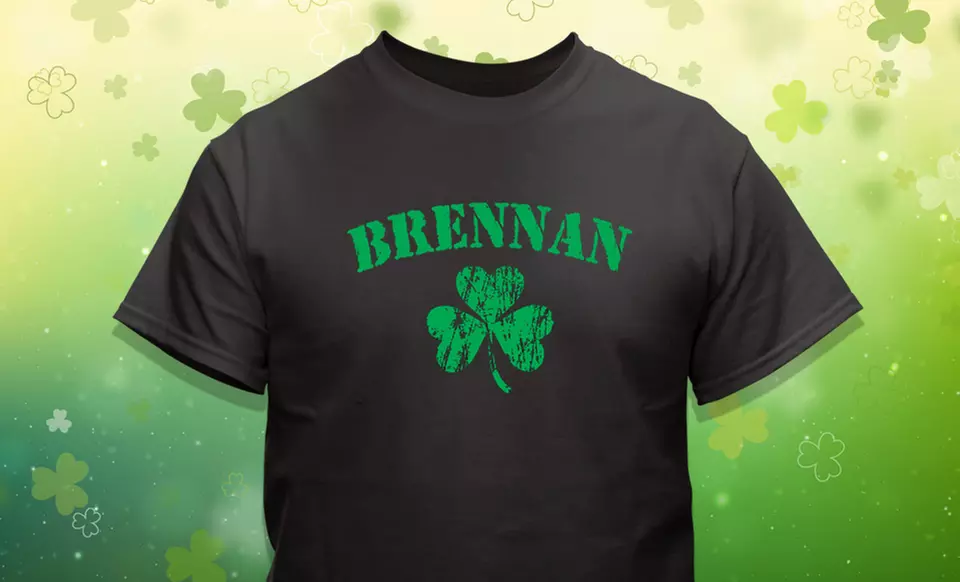 Personalized Irish Shamrock Shirt (Up to 57% Off)