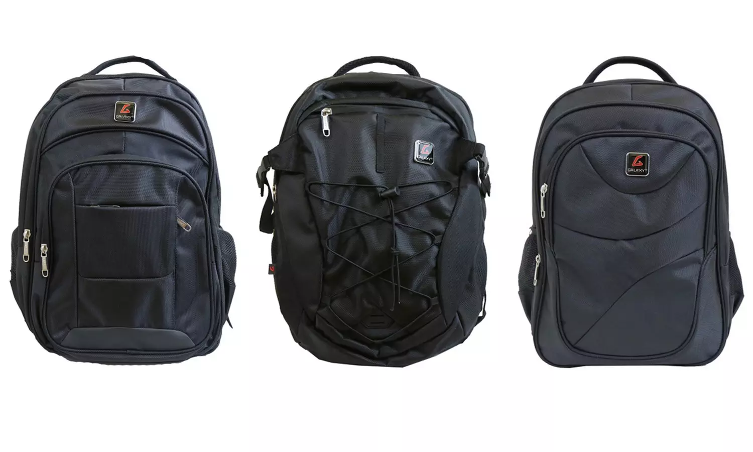 Galaxy By Harvic Multicompartment Laptop Backpacks - Primary Image