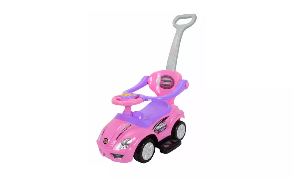 3-in-1 Push Car. Multiple Colors Available. Free Returns. - Second Medium