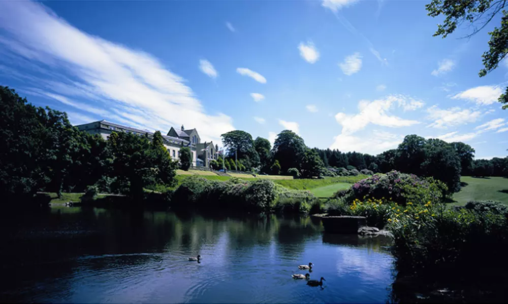 18 Holes of Golf Plus a Bacon Roll and Hot Drink For Two from £27 at 4* Shrigley Hall Hotel (Up to 60% Off) - Primary Image