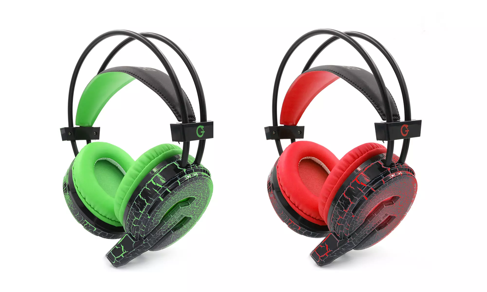 GamerPros Defcon Universal Wired Gaming Headphones with Microphone and LED Lights - Primary Image