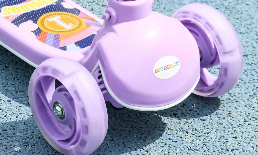 Image 12: Kids 3 Wheel Scooter for Toddlers