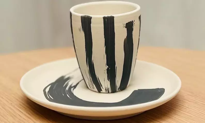 Keramik-Workshop "2er Frühstücksset" für 1 oder 2 Personen bei KERAKunst (bis zu 36% sparen) - Primary Image