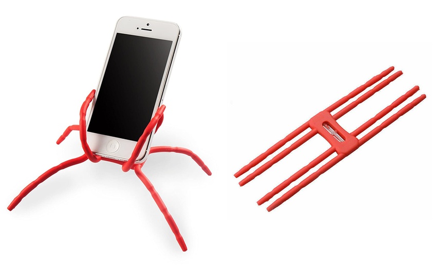 Image 11: One, Two or Four Flexible Spider Phone Holders