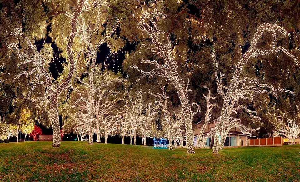 17-Meter String of 100 LED Solar-Powered Fairy Lights - Second Medium