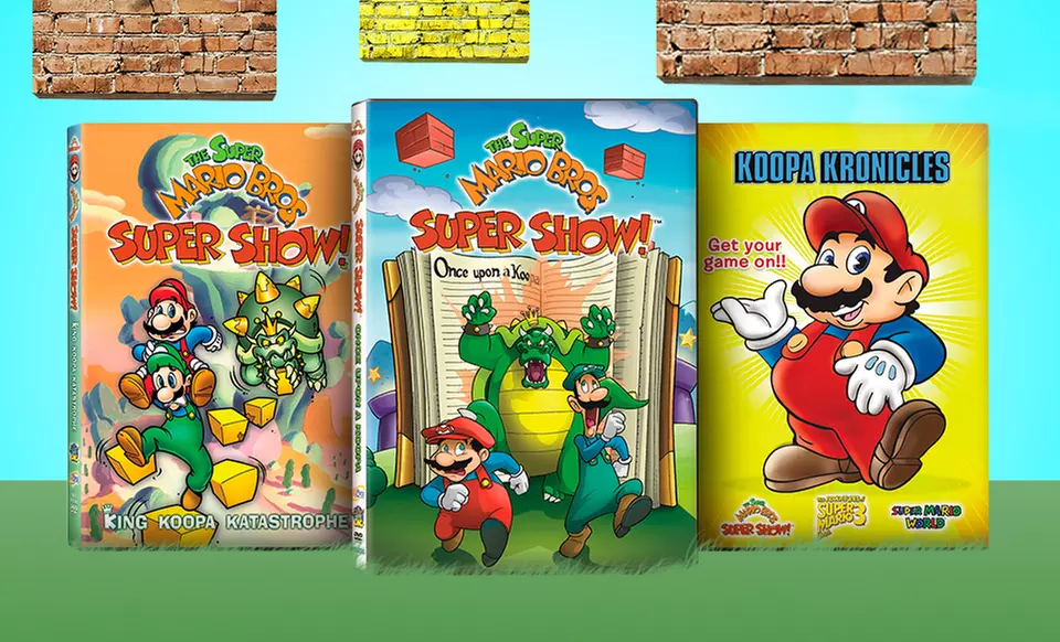 Super Mario Bros Super Show 3-Disc DVD Bundle. Free Returns. - Primary Image