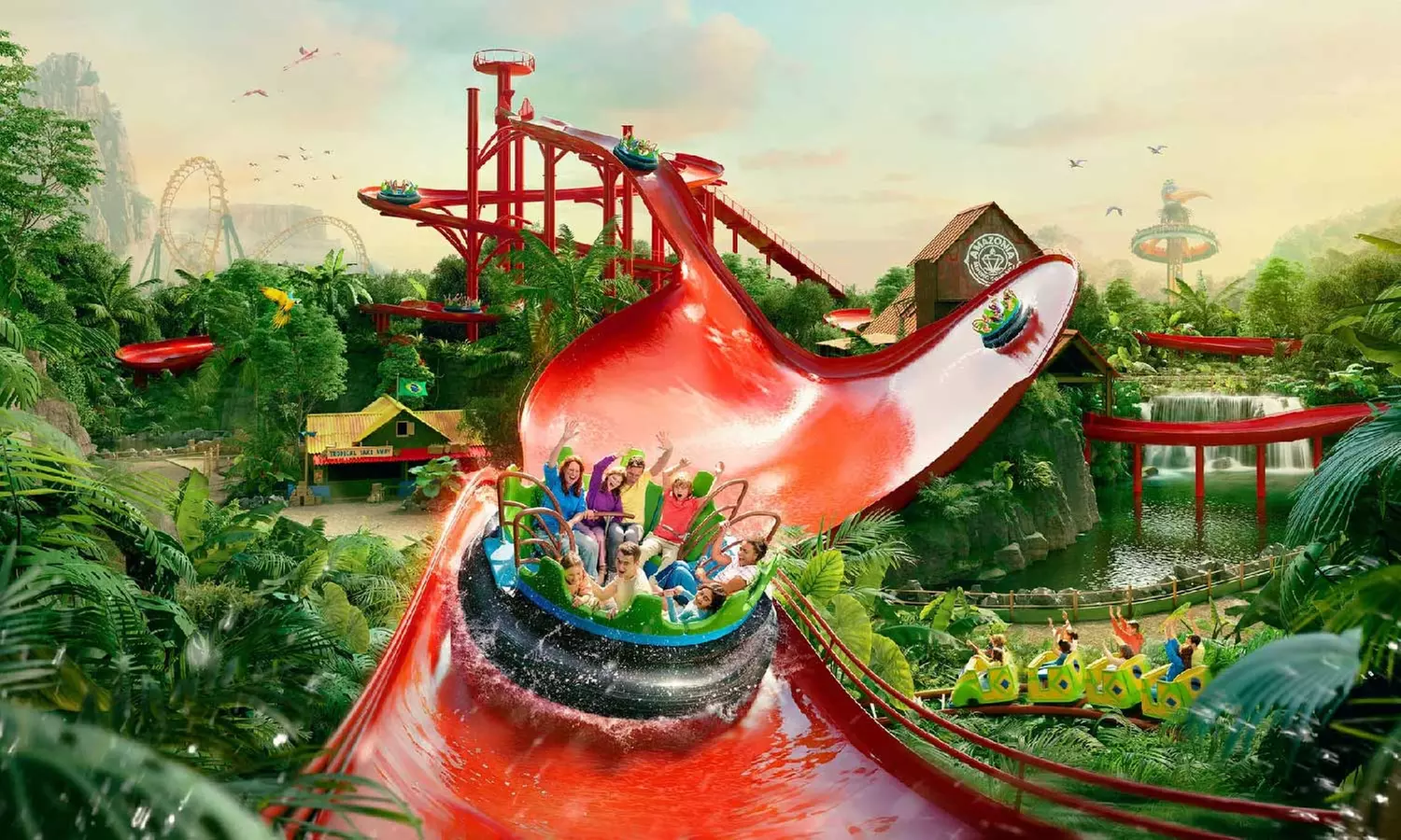 Billet adulte ou enfant valable du 8 juillet au 30 aout 2024 ( en semaine) pour Bellewaerde Park - Primary Image