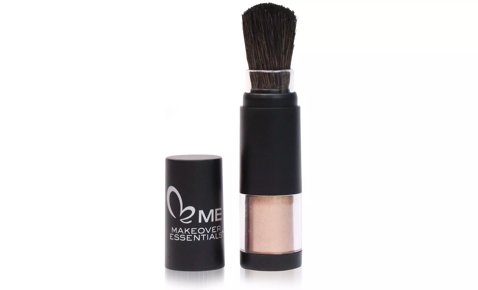 Makeover Essentials Shimmer Powder Brush in Bronze - Primary Image
