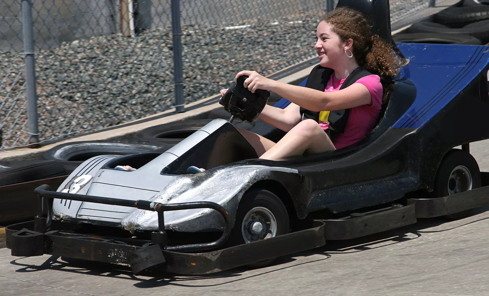 Two Go-Kart Rides for 2, 4, or 6, or Party Package for 10 at High Rollers Skate & Fun Center (Up to 52% Off) - Primary Image