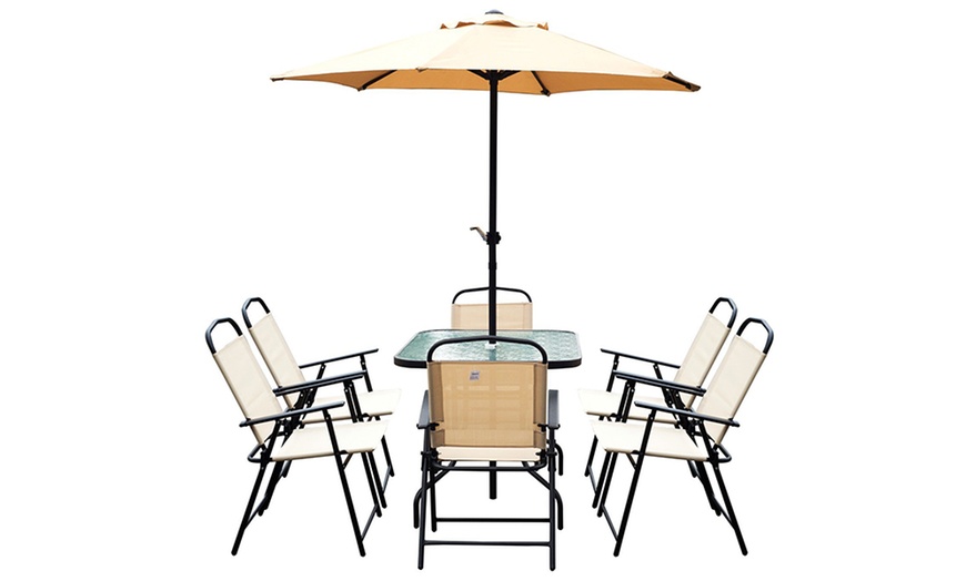 Image 8: Outsunny Outdoor Dining Set