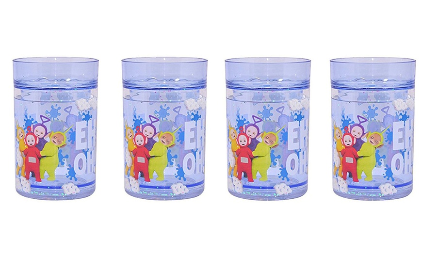 Image 1: Teletubbies Tumbler Glasses Set