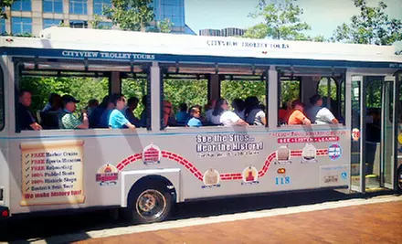 Trolley Tour, Harbor Cruise, and JFK Walking Tour for One, Two, or Four from CityView Trolley Tours (Up to 54% Off) - Primary Image