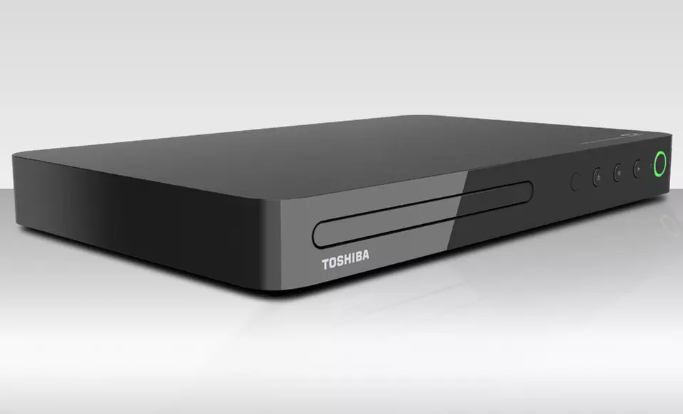 Toshiba WiFi-Ready Symbio Media Box and Blu-ray Player (BDX2400). Free Returns. - Second Medium