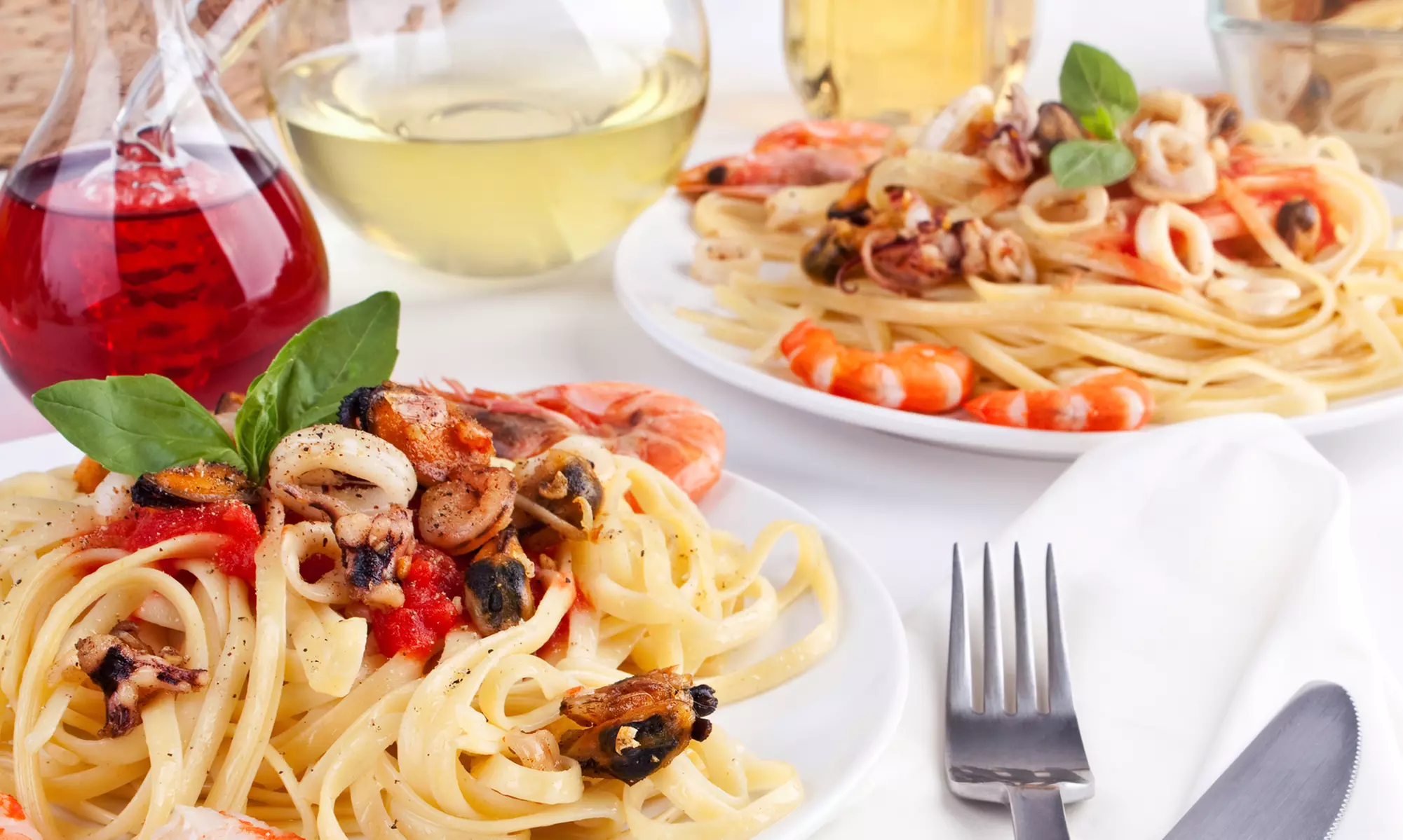 Savor authentic Italian dishes at Nicoles Italian Restaurant with choices for two or four and enjoy up to 39% off. - Primary Image