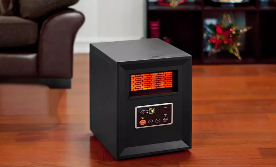 Comfort Zone 1,000-Watt Infrared Heater. Free Returns. - Primary Image