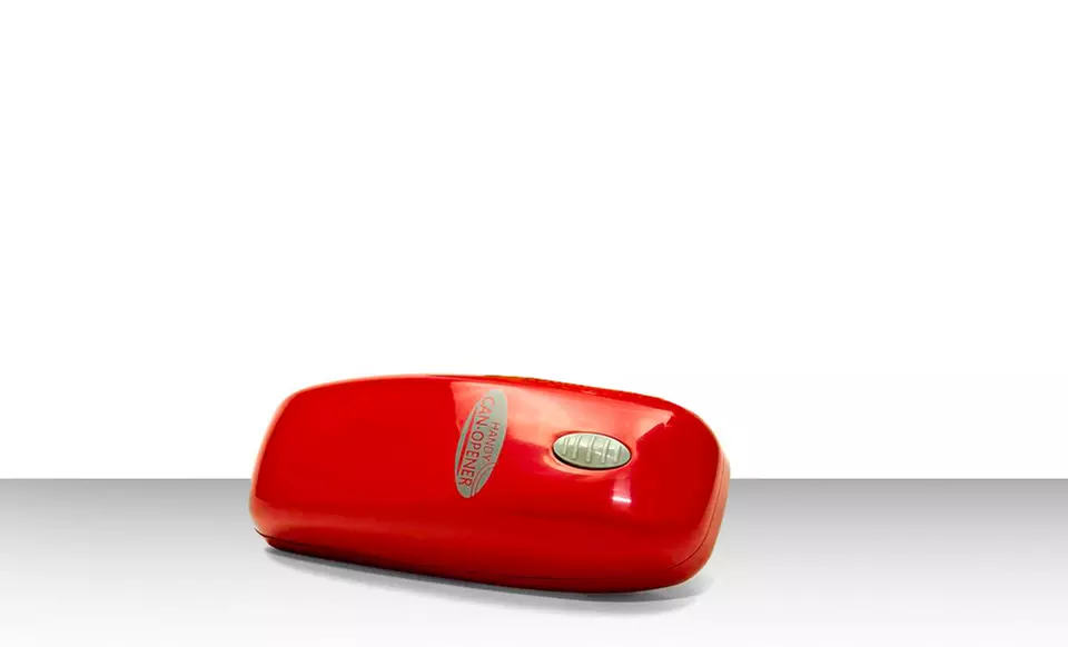 1-Touch Automatic ﻿Handy Can Opener in Gray or Red. Free Returns. - Second Medium