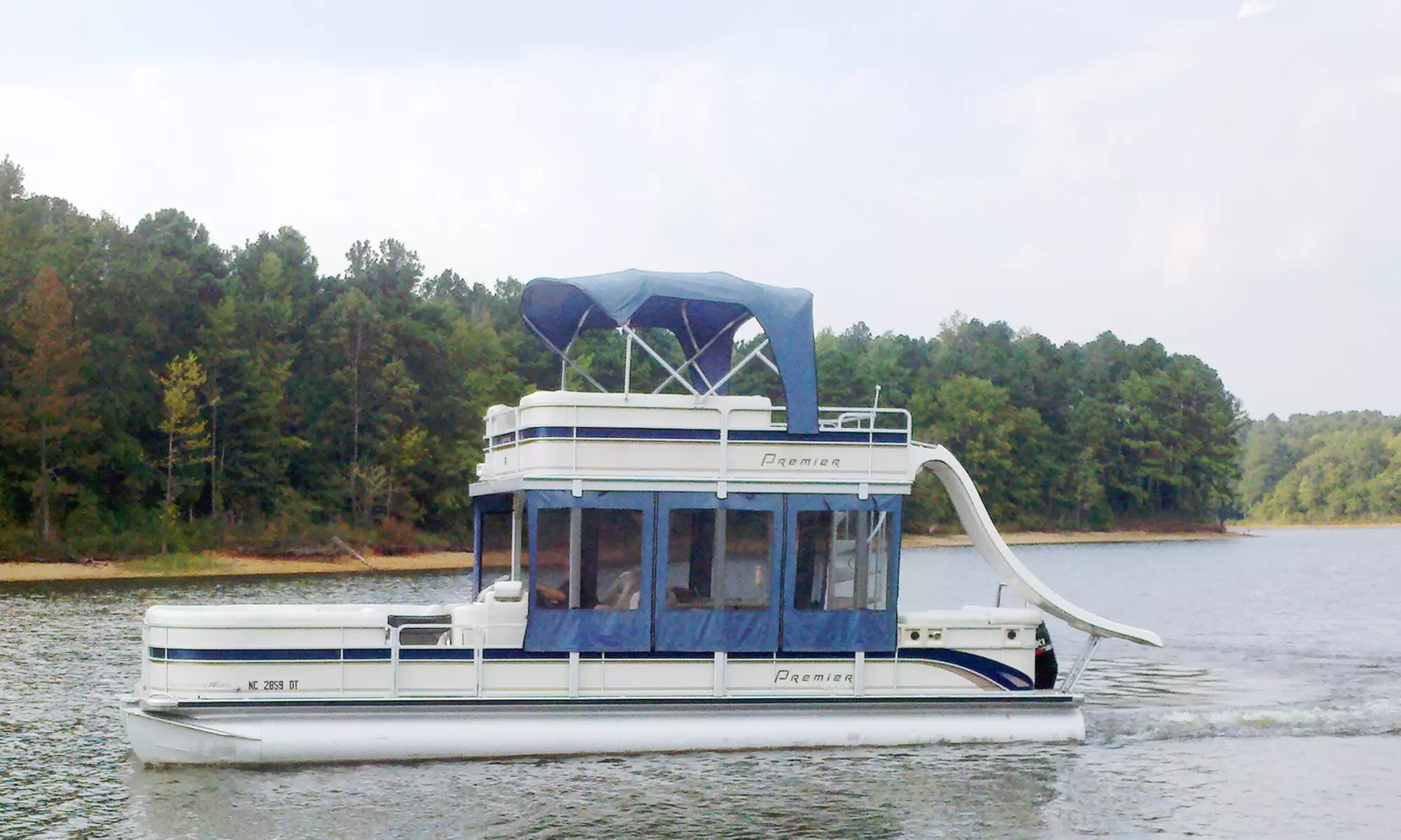 $149 for Two-Hour Boat Tour for Up to 10 from Jordan Lake Tours in Moncure (Up to $335 value) - Primary Image
