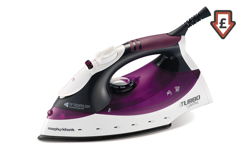 Image 1: Morphy Richards Turbo Steam Iron