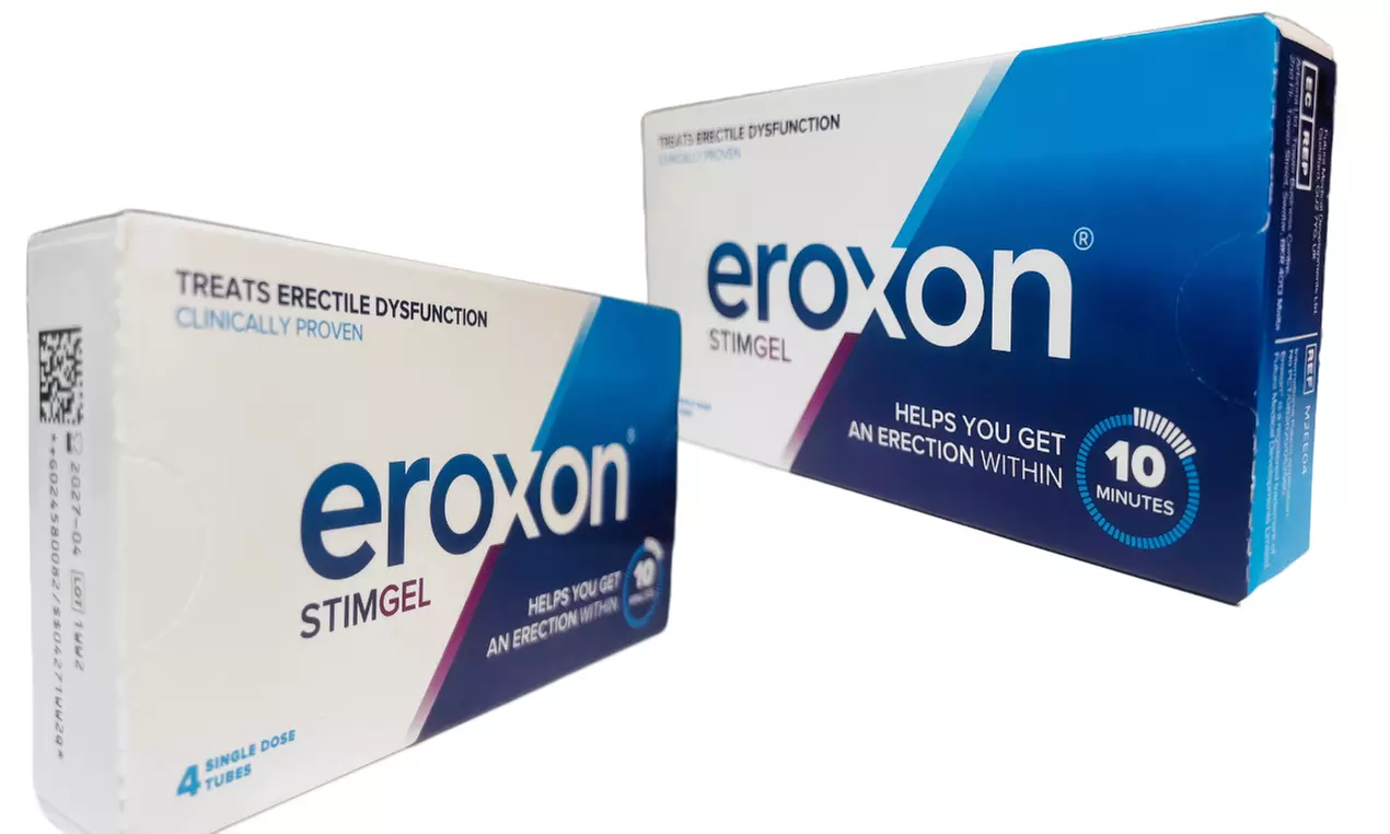 Eroxon StimGel Fast-Acting Topical Treatment for Erectile Dysfunction - Second Medium