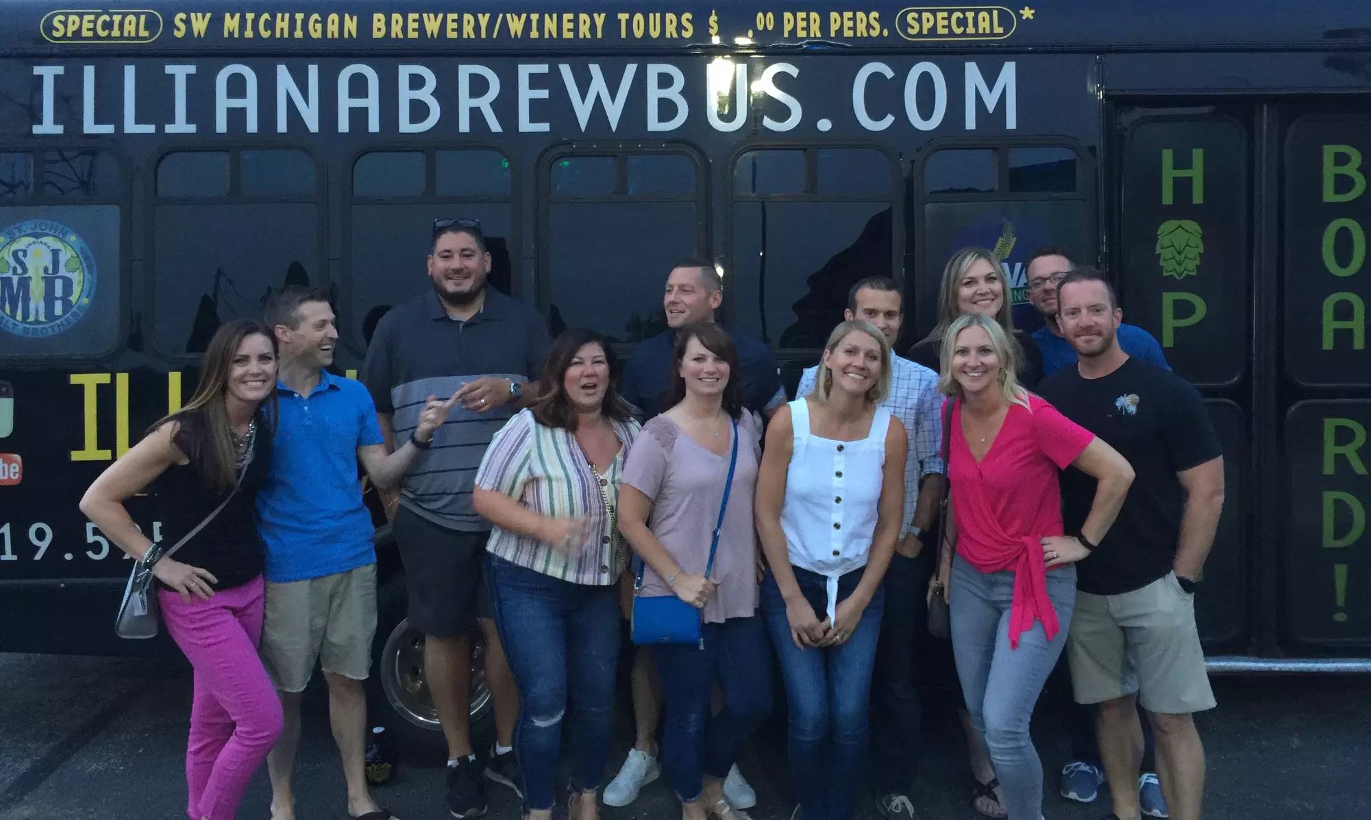 Private Local or Michigan Tour for Up to 14 from Illiana Brew Bus (Up to 29% Off) - Primary Image