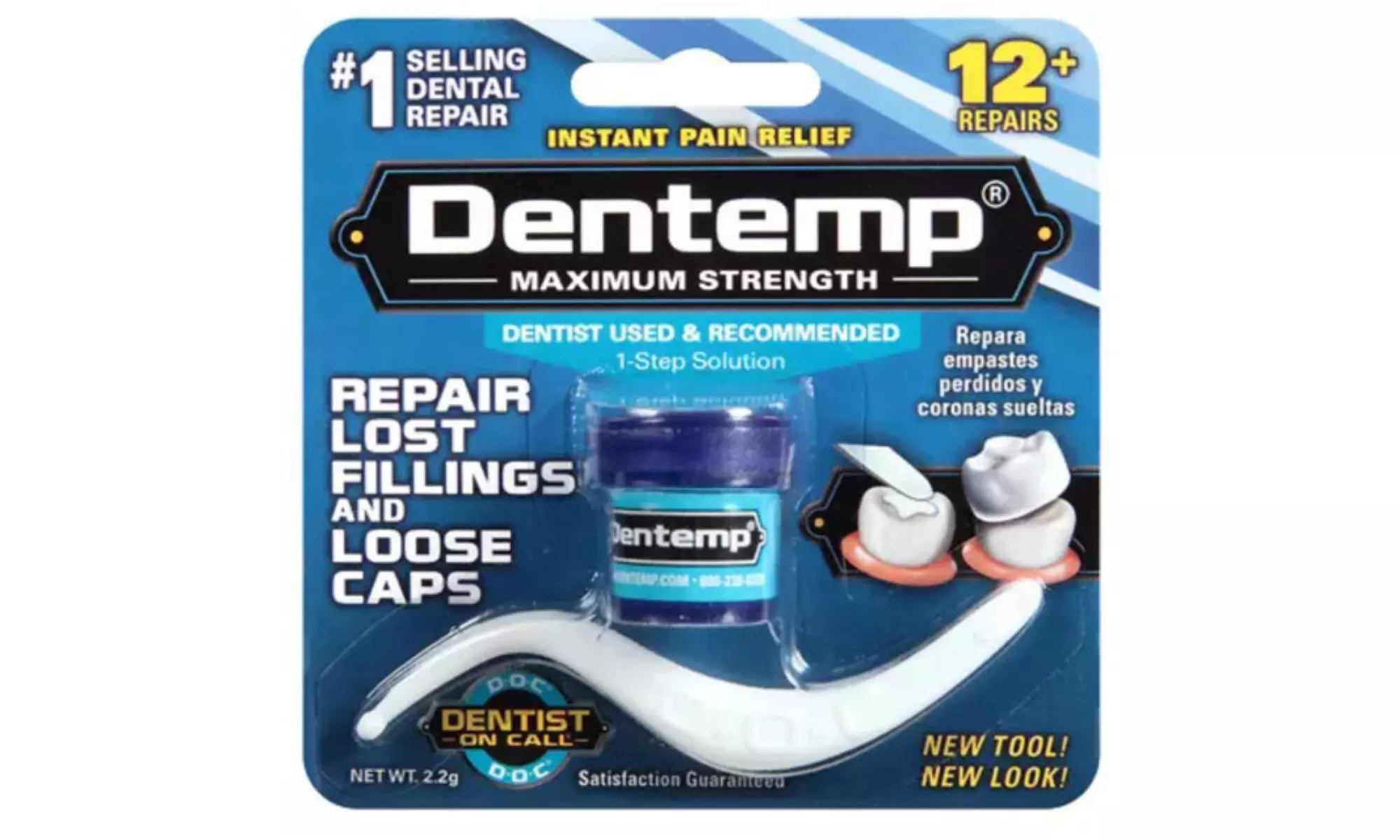 Dentemp One Step Temporary Filling Cement - Primary Image