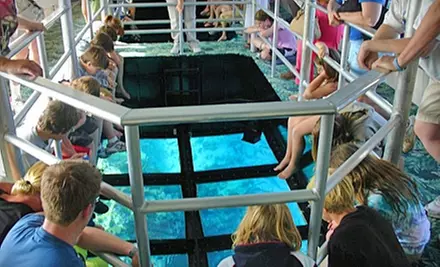 Two-Hour Glass-Bottom-Boat Cruise for Two Adults or Two Adults and Two Kids on the "Key Largo Princess" (Up to 52% Off) - Primary Image
