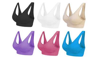 Multipack of Seamless Comfort Bra