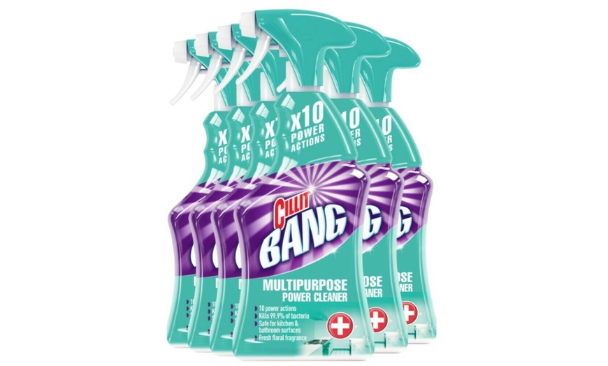 Image 3: Six-Pack of Cillit Bang Sprays 750ml