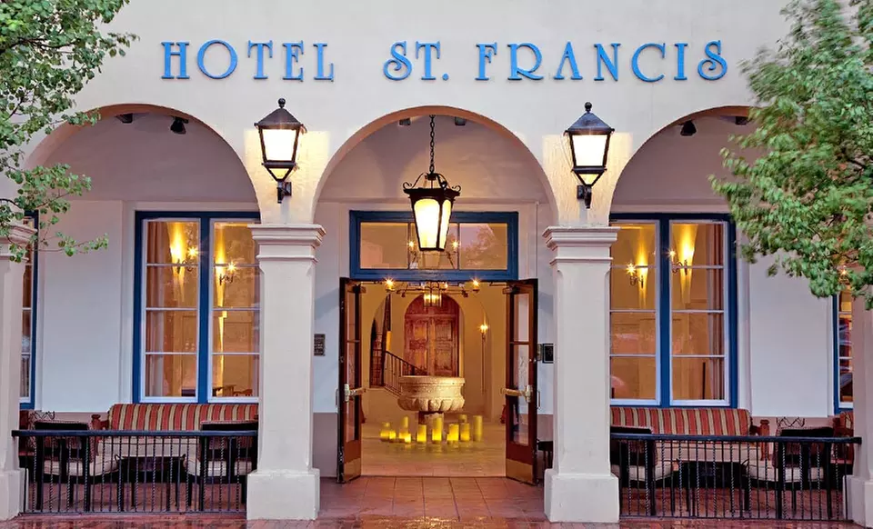 1- or 3-Night Stay with Optional Bottle of Wine and Daily Parking at Hotel St. Francis in Santa Fe, NM - Primary Image