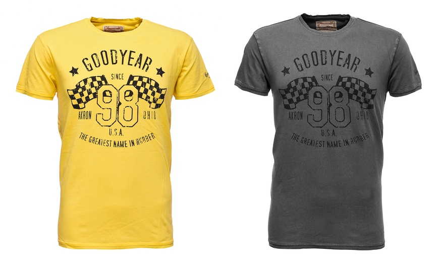 Image 3: 2 T-shirt Goodyear