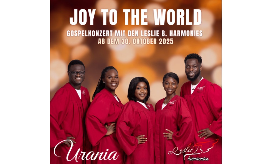 Image 3: Gospelkonzert „Joy to the World“ vom 30.10. bis 16.11. in Köln