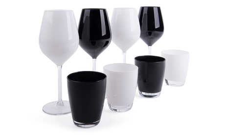 Fino a 4 calici e 4 bicchieri Excelsa disponibili in 2 colori