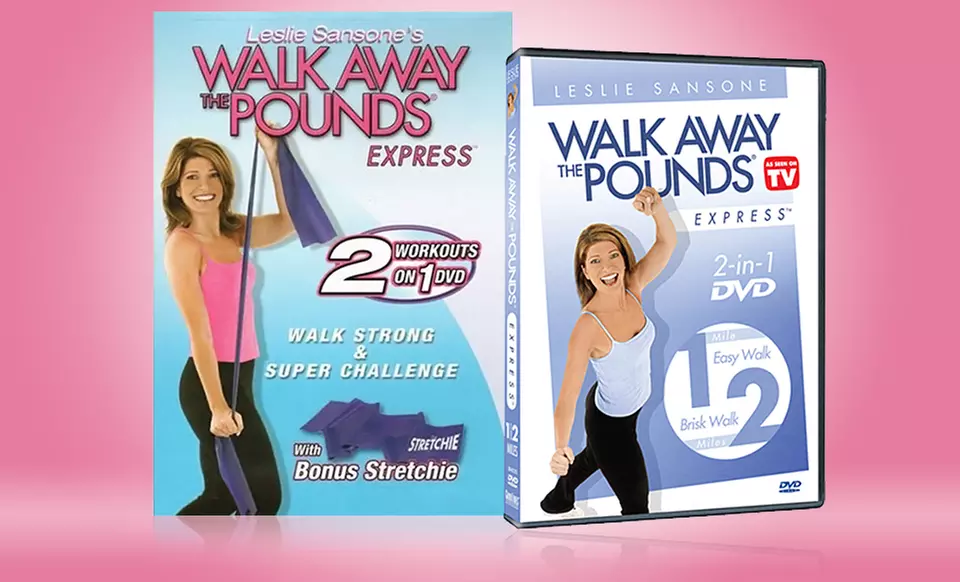 Leslie Sansone Walk Away the Pounds Express or 2-in-1 Fitness DVDs - Primary Image