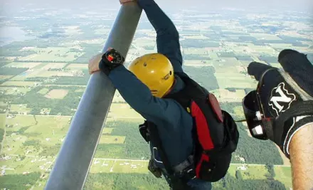 $99 for a Skydiving Lesson and Solo Jump from Skydive Iowa ($189 Value) - Primary Image