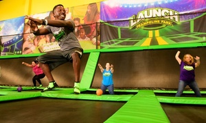 Trampoline Park Admissions at Launch Trampoline Park