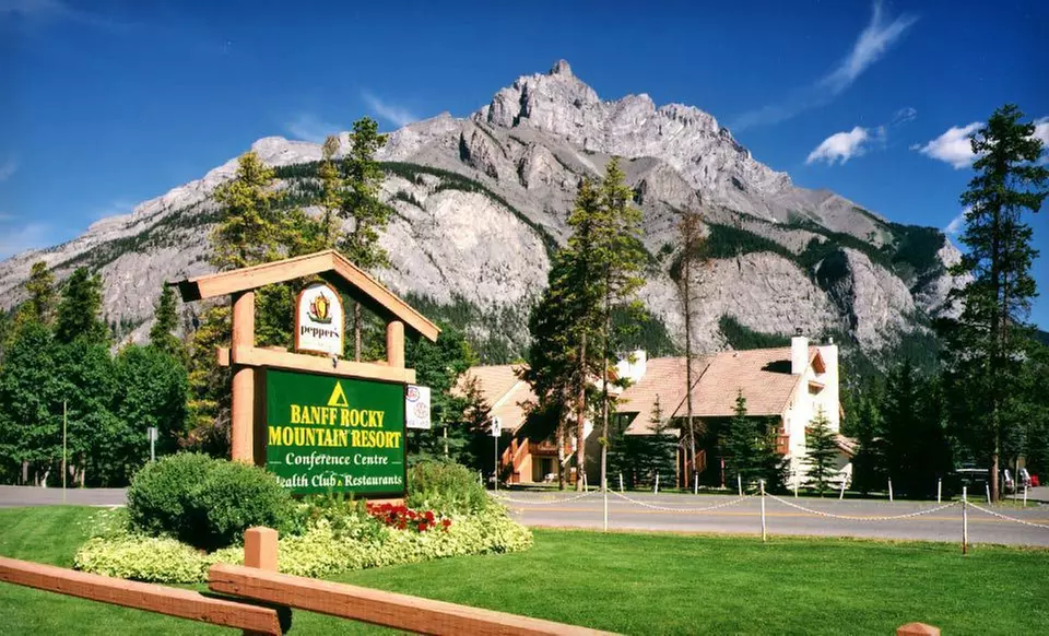 Two-Night Stay for Two with a Bottle of Wine at Banff Rocky Mountain Resort in Banff, AB - Primary Image