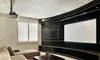 Favi Portable LED Projector (Black) with 100" Screen Bundle  