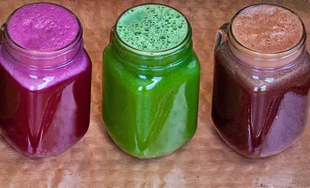 Two Large Juices or One-, Three-, or Five-Day Juice Cleanse from Juicey Lucy's (Up to Half Off) - Primary Image