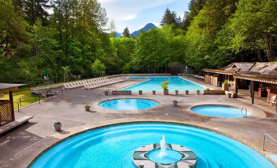 Stay at Sol Duc Hot Springs Resort in Olympic National Park, WA; Dates into June  - Primary Image